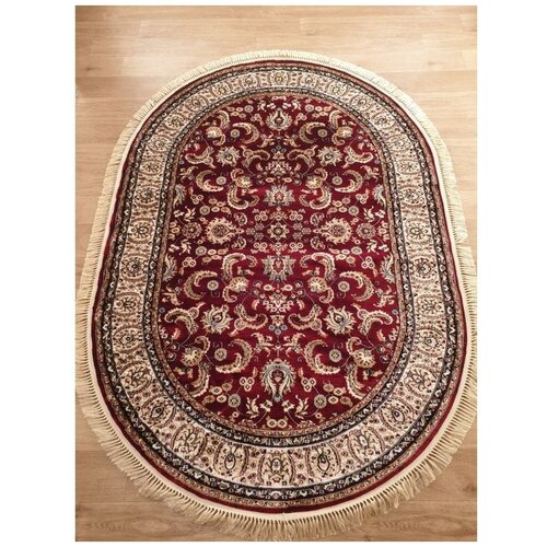 Ковер 08616R - RED / RED - Овал - коллекция BROOKLYN 0.80x1.50
