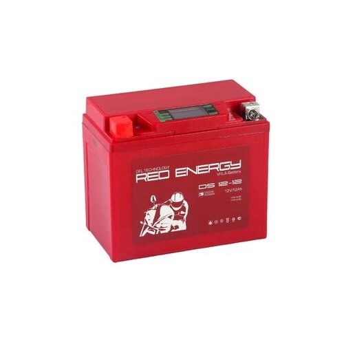 фото Аккумулятор мото red energy ds 1212 (ytx12-bs, ytx14-bs)