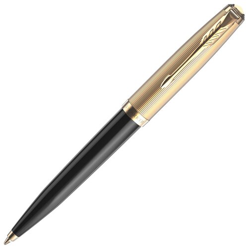 Parker 51 premium - black gt, шариковая ручка, m авторучка parker паркер в ассортименте