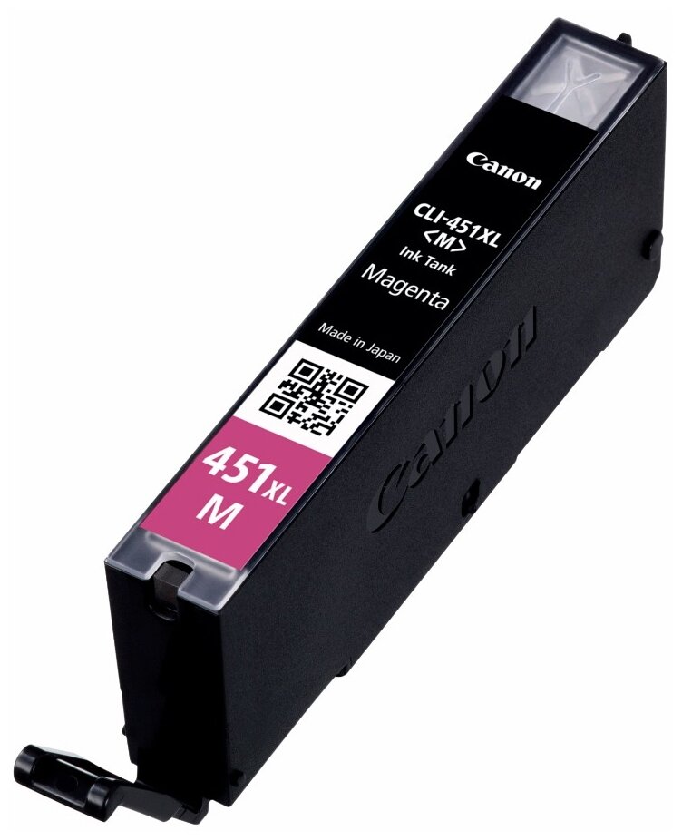 Картридж струйный Canon CLI-451XLM 6474B001 пурпурный для Canon Pixma iP7240/MG6340/MG5440