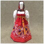 Коллекционная кукла в национальном костюме Каргопольского уезда - изображение
