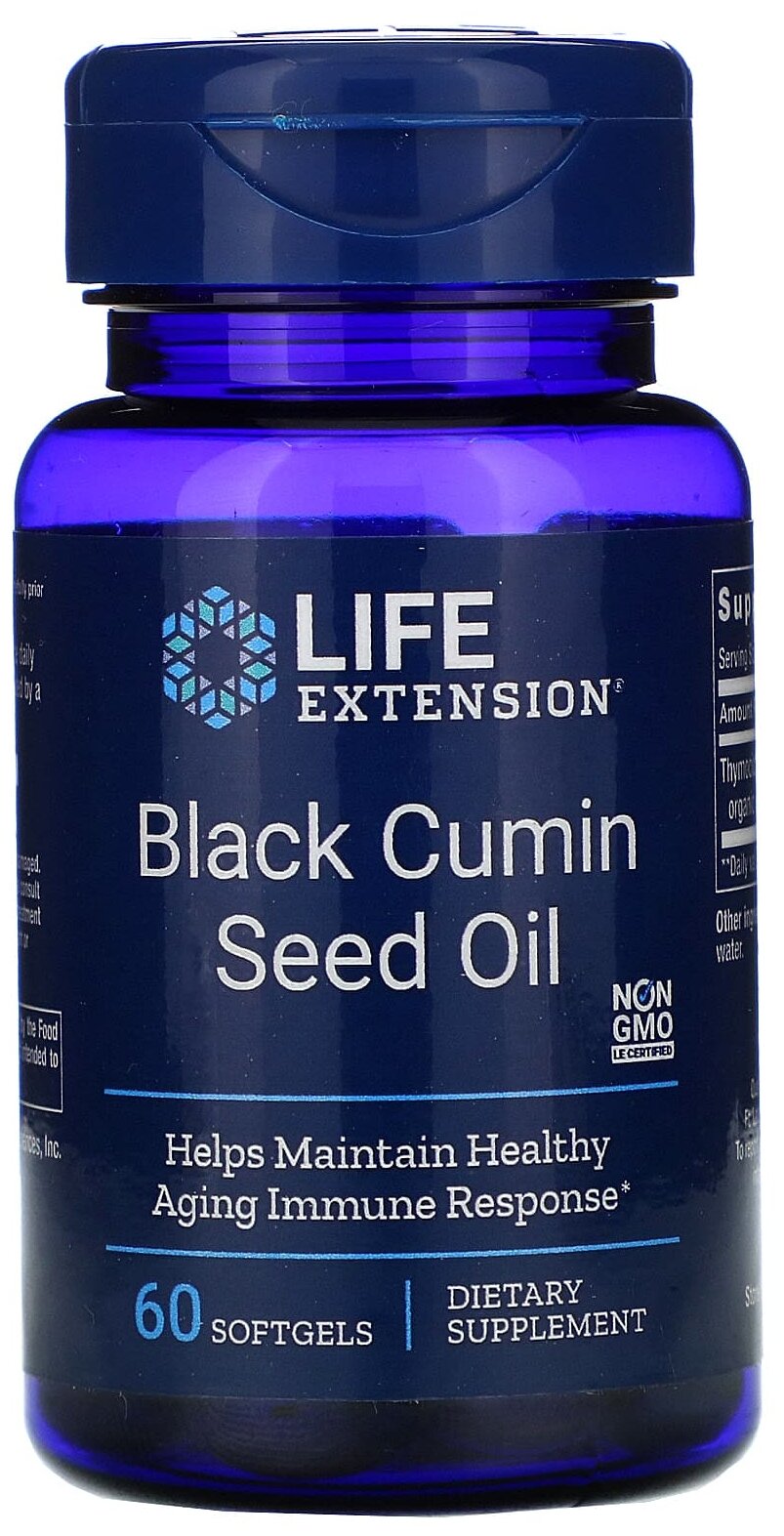 Капсулы Life Extension Black Cumin Seed Oil