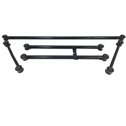 Тяги реактивные стандартные ВАЗ 2101-2107, Нива, 2123 Шеви черная (к-кт из 5шт)