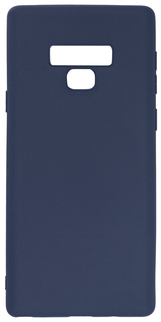 Чехол для Samsung Galaxy Note 9. Силиконовый. Темно-синий.