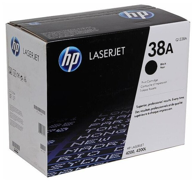 Картридж HP Q1338A оригинальный для HP LaserJet 4200, 4200n, 4200n, 4200tn, 4200dtn, 4200dtns, 4200dtnsl (12000 страниц)