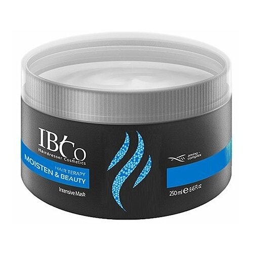 Маска для увлажнения волос IBCo MOISTEN & BEAUTY MASK, 250 мл маска для увлажнения волос ibco hair therapy moisten mask 250 мл