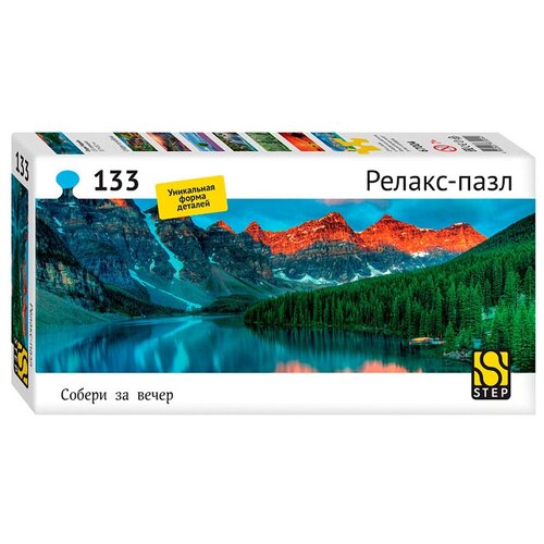 67004 мозаика puzzle 133 озеро морей релакс пазл Пазл Озеро Морейн (Релакс-пазл) 133 детали / Step Puzzle