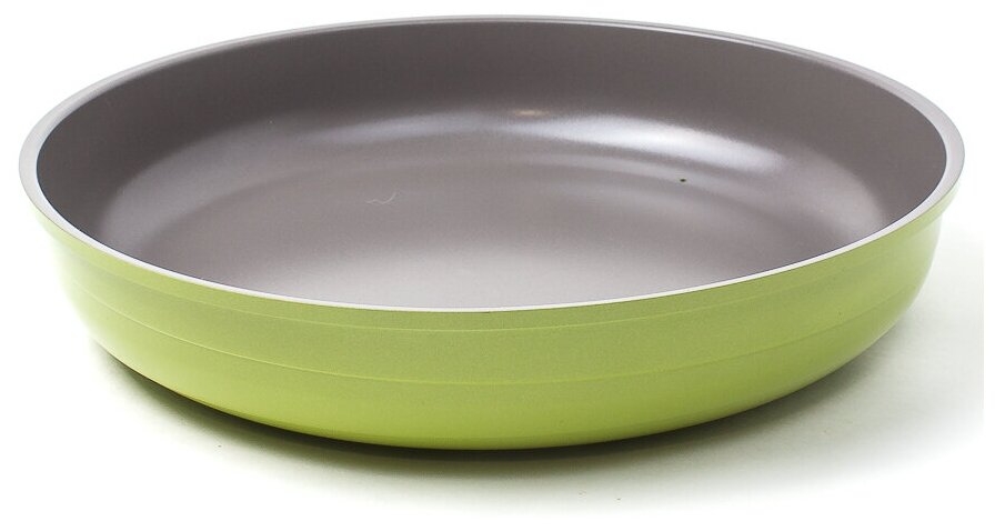 Сковорода Frybest 28 см для всех типов плит с керамическим антипригарным покрытием со съемной ручкой - фотография № 1