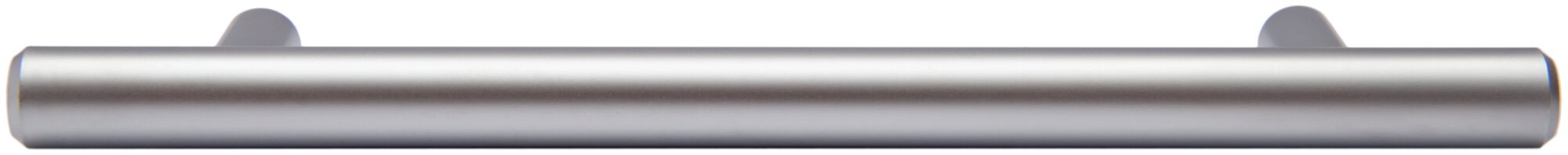 Ручка рейлинг, диаметр 12 мм, 128 мм, хром матовый, комплект 8 шт - фотография № 3