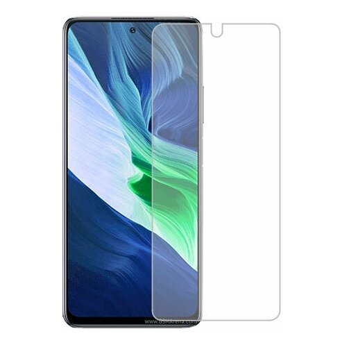 Infinix Note 10 Pro NFC защитный экран Гидрогель Прозрачный (Силикон) 1 штука infinix note 8i защитный экран гидрогель прозрачный силикон 1 штука