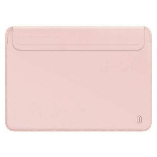 фото Чехол wiwu skin new pro 2 leather sleeve 13,3" for macbook air 13 pink