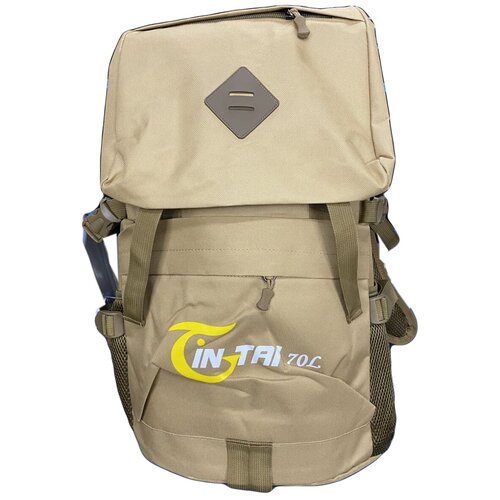 Рюкзак тактический 70 литров светло-коричневый водонепроницаемый тактический рюкзак