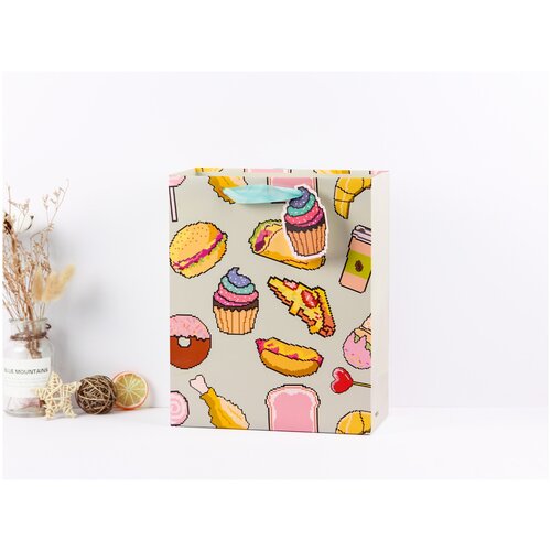 фото Пакет подарочный, фудкорт, 23*18*10 см, 1 шт. дон баллон