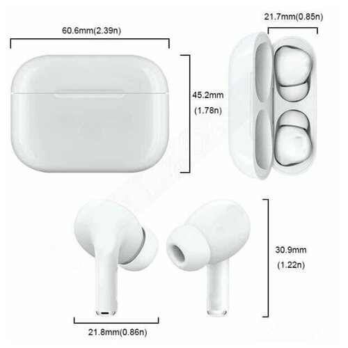 Беспроводные Наушники PRO 3 TWS Сенсорные Вакуумные Микрофон Наушники PRO3 57500₽