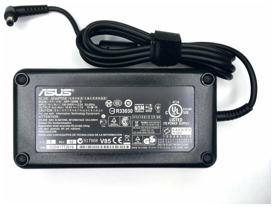 Блок питания (зарядное устройство) для ноутбука Asus 04G266009901 19.5V 7.7A (5.5-2.5) 150W