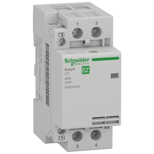 Schneider Electric Контактор модульный EASY9 CT 40А 2НО 230/250В АС 50Гц Schneider Electric EZ9C32240