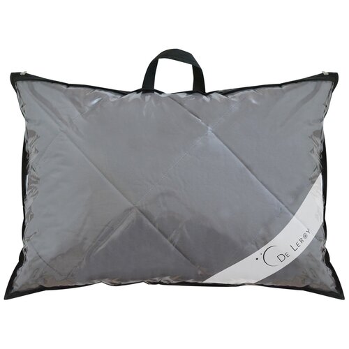 подушка серая перкаль 50х70