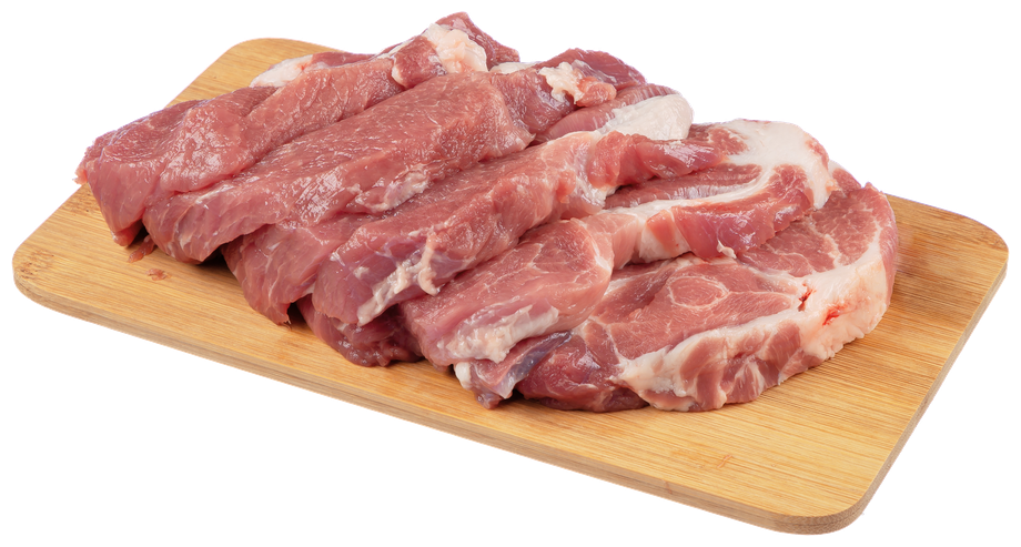 Свинина шея охлажденная категория Б вес до 1.0 кг