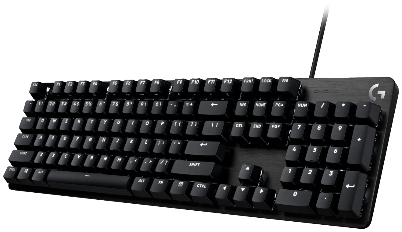 Клавиатура Logitech 920-010438 USB, 104 клавиши, чёрная - фото №2
