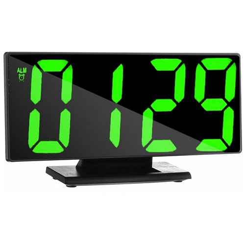 Светодиодные зеркальные многофункциональные часы-будильник 95000₽