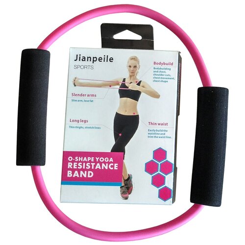 Эспандер амортизатор трубчатый на растяжение для фитнеса пилатеса и йоги спортивный тренажер для рук ног и ягодиц универсальный инвентарь для похудения 476₽