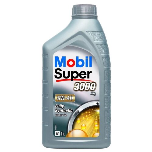 Синтетическое моторное масло MOBIL SUPER 3000 X1 5W-40, 208L