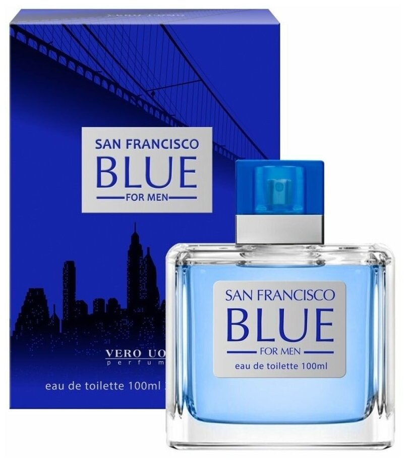 Туалетная вода мужская RM San Francisco Blue 100 мл