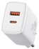 Зарядное устройство BASEUS Compact Quick Charger USB+Type-C, 3A, ...