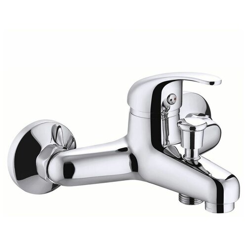 Смеситель для ванны (корот. излив, однорычаж., без лейки и шланга) JD-E109-3-3 Janedo