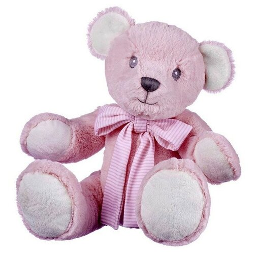 безремневой страпон с вибрацией suki розовый Мягкая игрушка Suki Hug-a-Boo Medium Pink Bear (Зуки Мишка Hug-a-Boo Розовый 30,5 см)