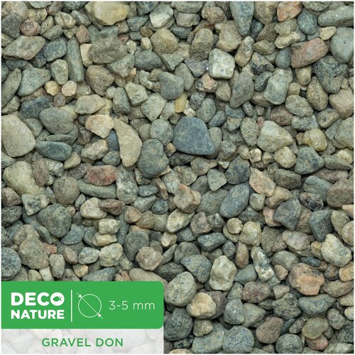 DECO NATURE DON - Натуральный гравий фракции 3-5 мм, 3,5л/5,7кг