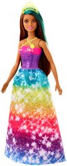 Кукла Barbie Принцесса в ярком платье с короной GJK12 принцесса 2 вариант