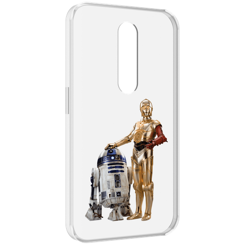 Чехол MyPads starwars-звездные-войны для Motorola Moto X Force (XT1585 / XT1581) задняя-панель-накладка-бампер чехол mypads starwars звездные войны для motorola edge plus задняя панель накладка бампер