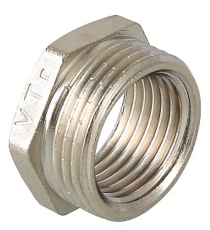 Футорка НР-ВР никель 1/2"x1/4" VALTEC