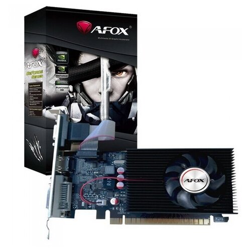 видеокарта afox nvidia geforce gt 730 lp 4gb ddr3 128 бит af730 4096d3l6 Видеокарта Afox NVIDIA GT 730 783 2048 3400 128 RTL [AF730-2048D5H5]