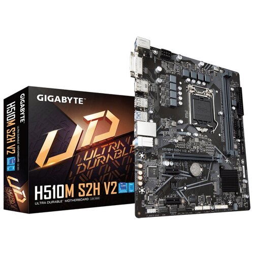 Материнская плата GIGABYTE H510M S2H V2 LGA1200 mATX 1435900₽