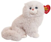 Мягкая игрушка Abtoys Домашние любимцы. Кошка персидская бежевая, 20см M4925