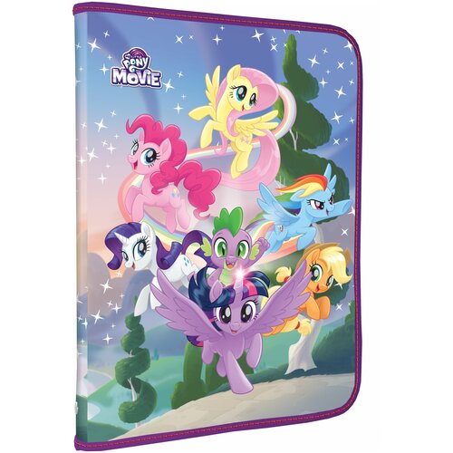 Папка для труда My Little Pony MPFB-US1-PTRA4 на молнии. формат А4, для девочек.