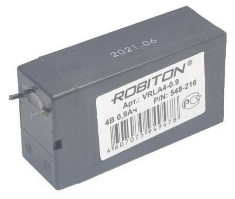 Аккумулятор Robiton VRLA4-0.9 900mAh 14776