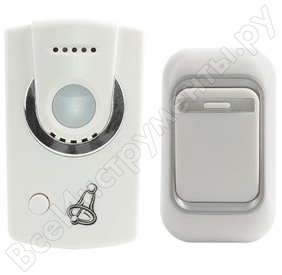 Garin Беспроводной звонок DoorBell Rio-220V c ночником и с влагозащищ. кнопкой BL1 220V-23A 6941