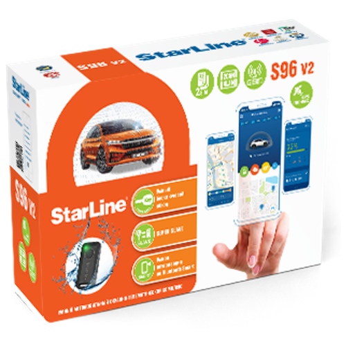 Автосигнализация StarLine S96 v2 2CAN4LIN 2SIM GSM GPS