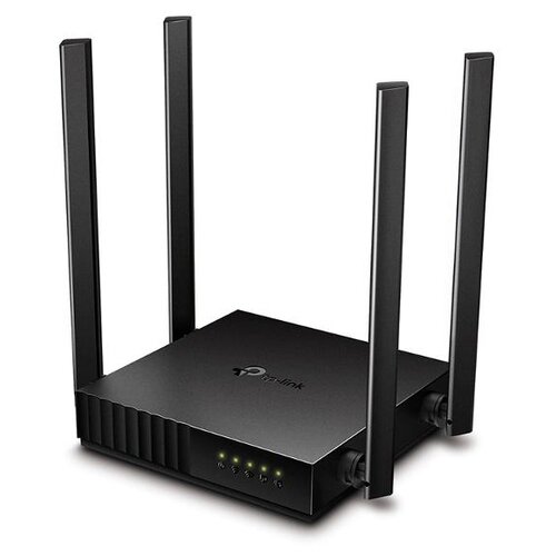 Wi-Fi+Powerline роутер TP-LINK Archer A54, черный wi fi роутер беспроводной tp link archer c50 ru ac1200 10 100 мбит белый