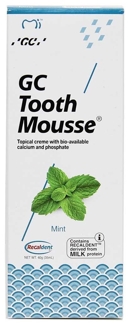 Гель Tooth Mousse реминерализирующий (мята), 40 гр