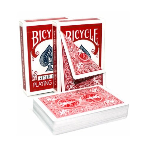 USPCC Карты только для фокусов Bicycle с двойной рубашкой (USPCC, США, 52 карты) bicycle карты pro poker peek