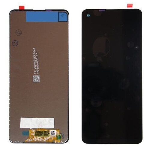 Дисплей для Samsung A217F Galaxy A21s в сборе с тачскрином Base (черный)