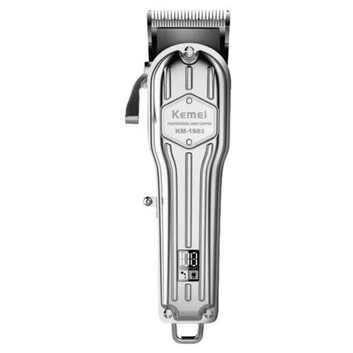 Машинка для стрижки Набор для стрижки Kemei KM-1983 серебристый 3090₽