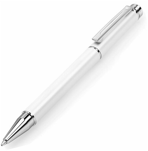 Шариковая ручка SHEAFFER 200 White Matt Metallic Chrome Plated (SH E2915350)