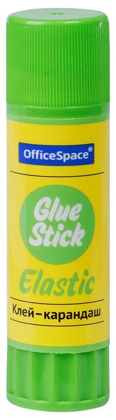 Клей-карандаш OfficeSpace Elastic, 8г, дисплей (G08_10586)