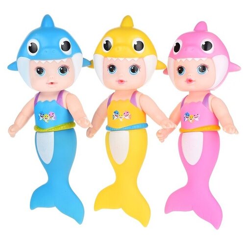 4 шт игрушки брызгалки для бассейна Куклы-брызгалки Oubaoloon 3 шт, в пакете (W800-77)