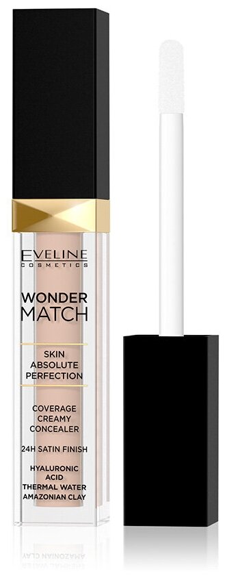 Консилер для лица EVELINE WONDER MATCH кремовый тон 035 beige